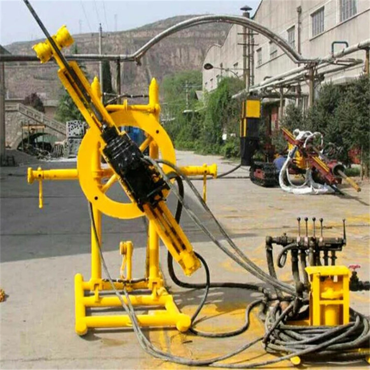 导轨式独立回转凿岩机 YGZ90井下用矿用设备配件式钻机