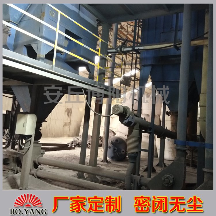 滑石粉管链式提升机 粉体管链输送设备 密闭式管链机非标定制