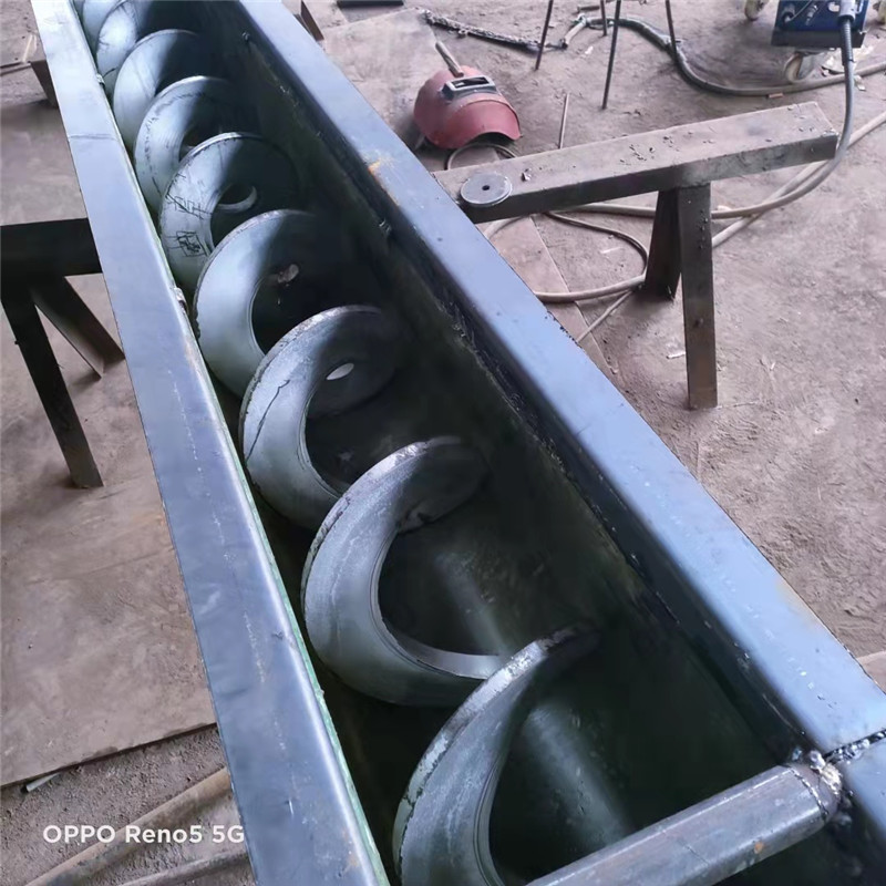 U型螺旋污泥输送机 不锈钢化工粉料蛟龙大料斗提升机