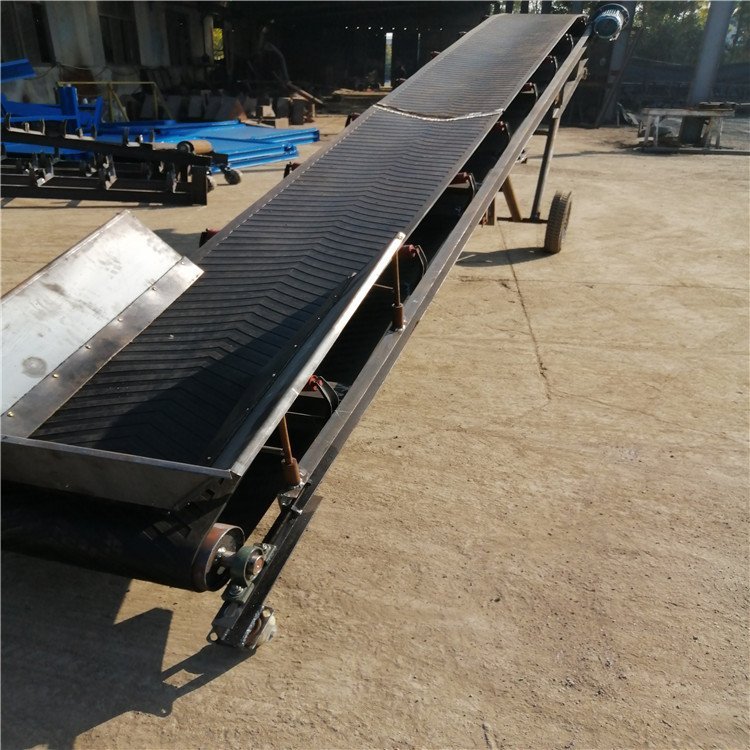 皮带机橡胶输送带结构 皮带上料机 LJXY 防腐蚀不锈钢传送