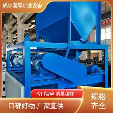 皮带磁选机 稀土用 可调节磁力 型号PC-3×600 威尔