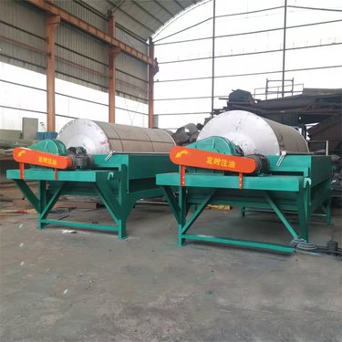 湿式磁选机 矿物质圆筒磁选设备 HUAMAI 除铁设备