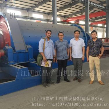 大型溢流型水泥球磨机 矿用干湿两用球磨生产线 卧式格子型球磨设备
