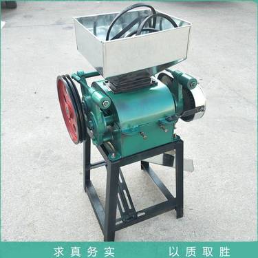 28型号对辊式粮食挤扁机 酿酒高粱破碎机 乐丰机械