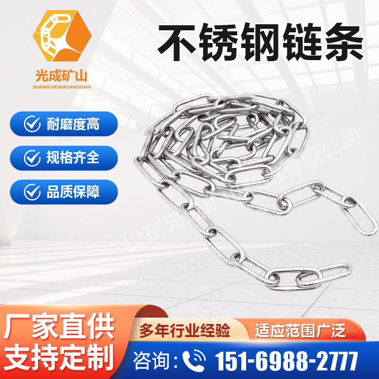 光成 不锈钢链条 除渣机圆环链 耐磨韧性好 品质保证