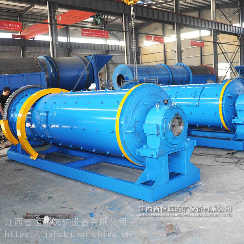 恒重湿式格子型溢流球磨机 建材磨细机 配锰钢衬板