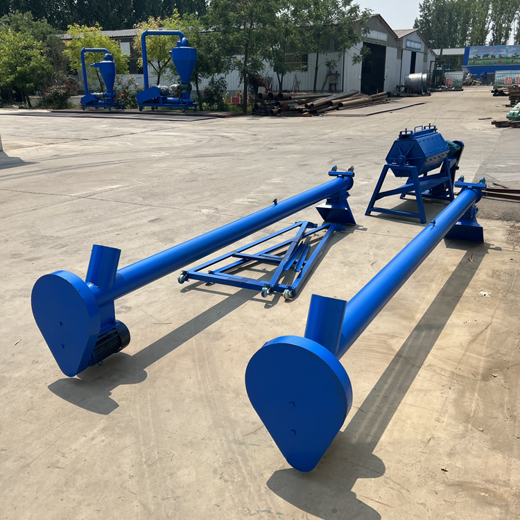 振动提升机蛟龙螺旋输送机304不锈钢食品面粉管式上料传送机