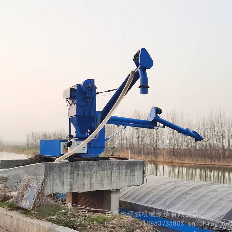 超越机械制造螺旋输送机-水平倾斜或垂直输送-功能全