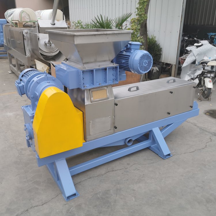 不锈钢固液分离机 大型螺旋脱水机 中药挤干机设备支持定制