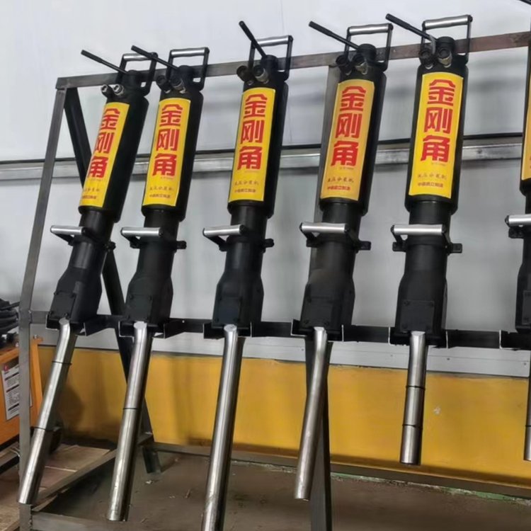 矿山开采分裂机 液压岩石劈裂机 隧道硬石头开采矿用开山机