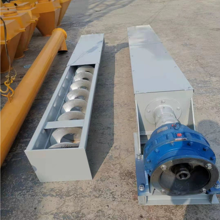 WLS无轴螺旋输送机耐高温污泥生活垃圾绞龙输送设备赛德斯可定制