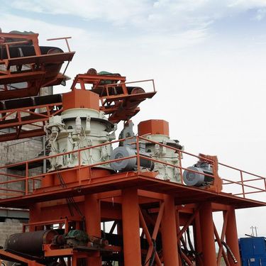 大型多缸液压弹簧圆锥破 复合锥型破碎机 全套建筑垃圾圆锥碎石机