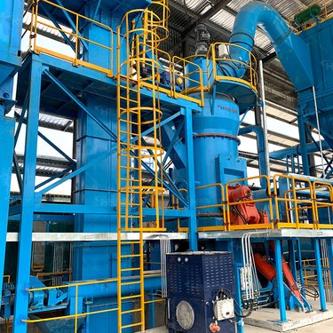 膨润土加工90目设备立磨生产线立式磨粉机粉磨冶金矿粉