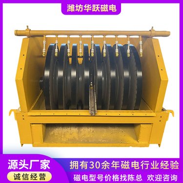 华跃磁电 永磁盘式尾矿磁选机 磁场强度高 厂家直供可定制