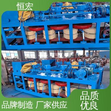 恒宏 节能 600型三盘磁选机 石榴石选矿设备 0-2万高斯强度