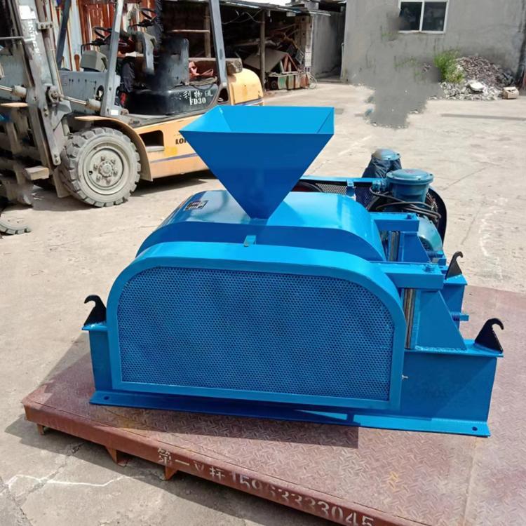 伟琴品牌WQSG φ200x75P型密封破碎机对辊式中碎设备