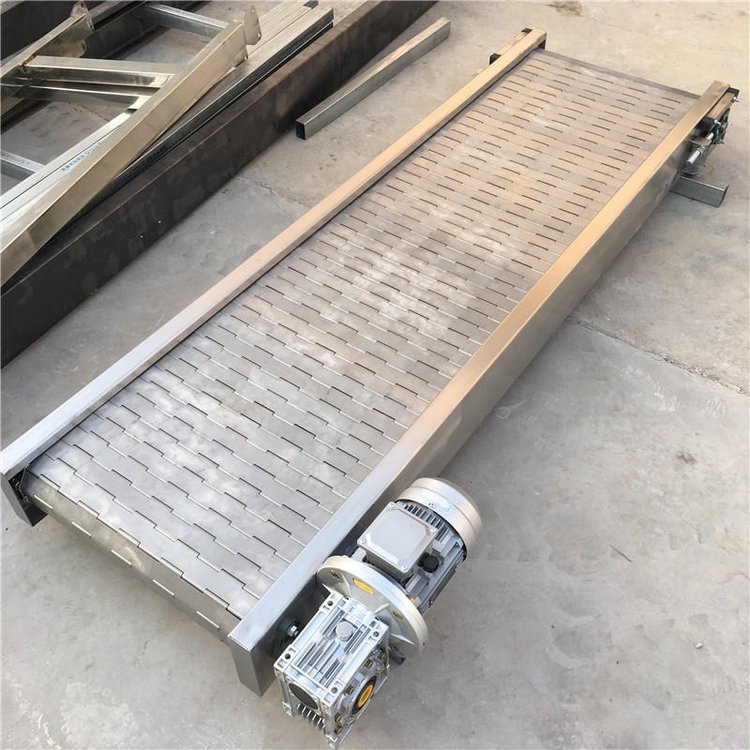 威诺 冷库降温输送线 酱包速冻隧道网链输送机 双层网带式输送设备