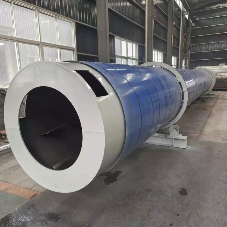 单筒回转式煤炭烘干机 三筒海沙干燥机 大型矿产品烘干设备