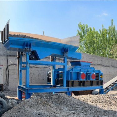 华盛铭 沥青铣刨料筛分设备 双齿辊破碎机 华盛铭辊式破碎机厂家