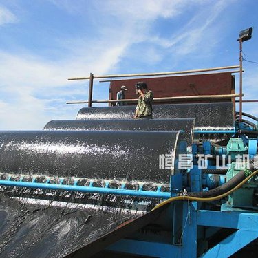 筒式磁选机 湿式半逆流永磁除铁器 强磁除铁机械 恒昌CT0918