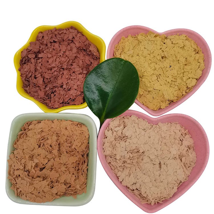 彩瑞供应 涂料油漆用 页岩片 贝壳 煅烧金云母 建筑涂料用岩片
