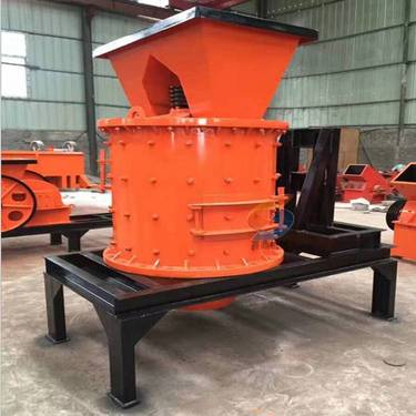 立轴数控制砂机 大块石头细设备 拆迁石块废料制沙机 立式复合板锤破机