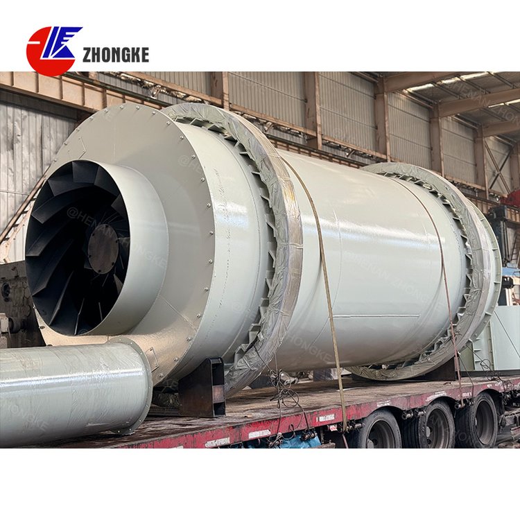 中科三筒烘干机厂家 干燥物料范围广 可定制 煤泥沙子烘干效果好