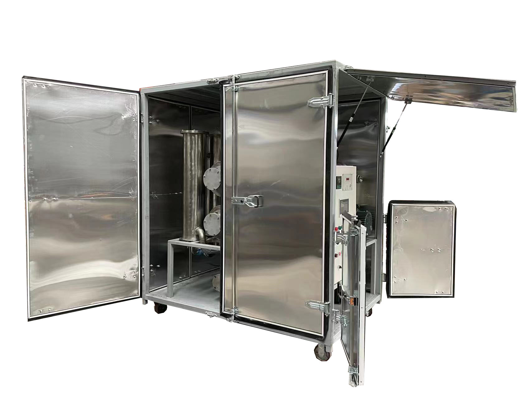 封闭式变压器油双级真空滤油机，拖车式过滤机 厂家定制 润翔