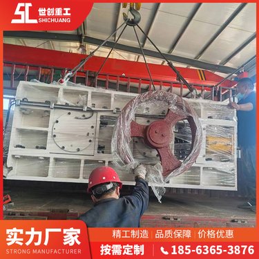 建材行业使用 数控对辊破碎机 出料均匀稳定 实力厂家