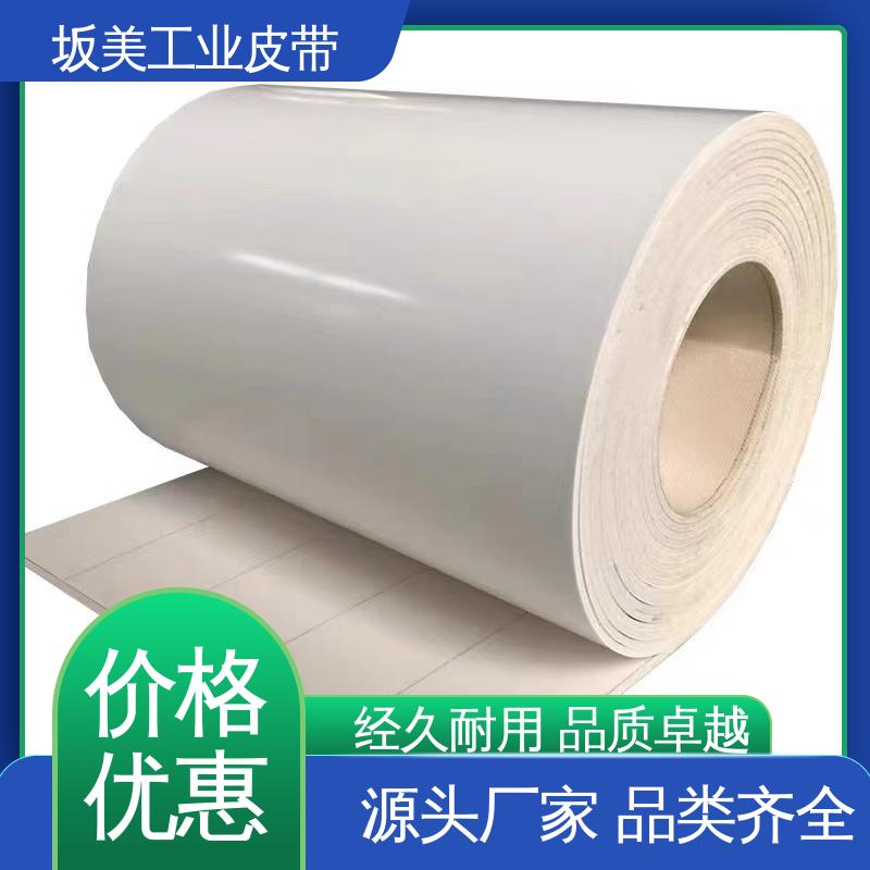 菱形格砂光机皮带 PVC平斜面输送带 品牌制造 坂美