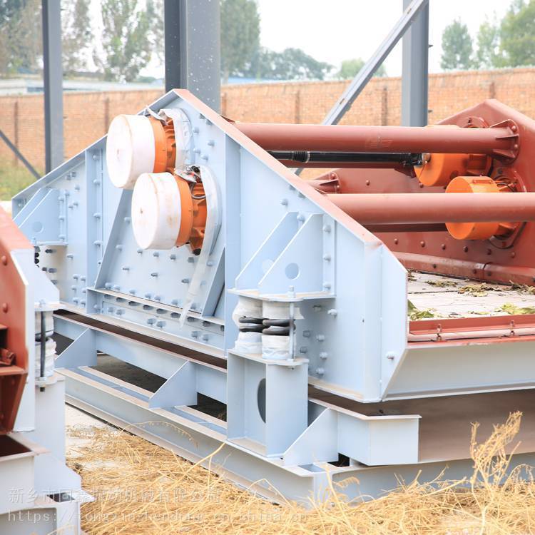 同鑫TX系列振动筛 聚氨酯筛板 直线轨迹 煤泥尾矿脱水