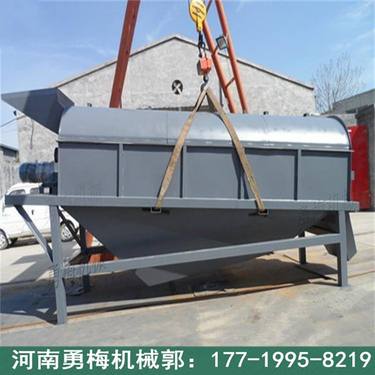 厂家可按需定制滚筒洗沙机 圆筒式振动筛 猪笼筛 河沙分级筛