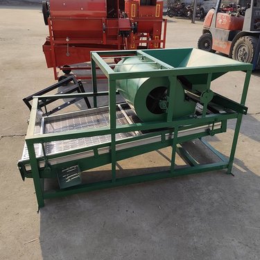 粮食筛选机 种子除杂筛选机 水稻小麦选种机 多功能风选粮食振动筛