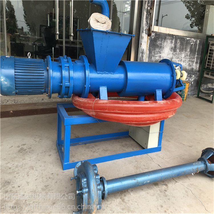 挤压猪粪脱水机 猪粪脱水干粪机 猪屎压榨脱水机