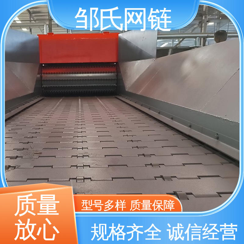 烘干链板输送机 工业矿石加厚板式给料机 耐高温 邹氏网链