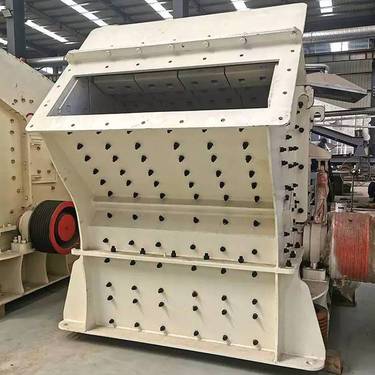 鹅卵石石制砂机 砂石制砂线二破设备 时产200吨石灰石反击破机