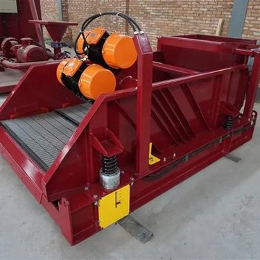 国盛钻井液振动筛 石油泥浆振动筛分 固控干排脱水干净效率高可定制