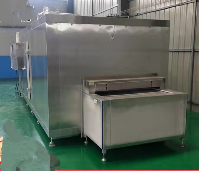 淡水鱼海鲜液氮冷冻机厂家 商用速冻机生产线 火锅食材速冻设备