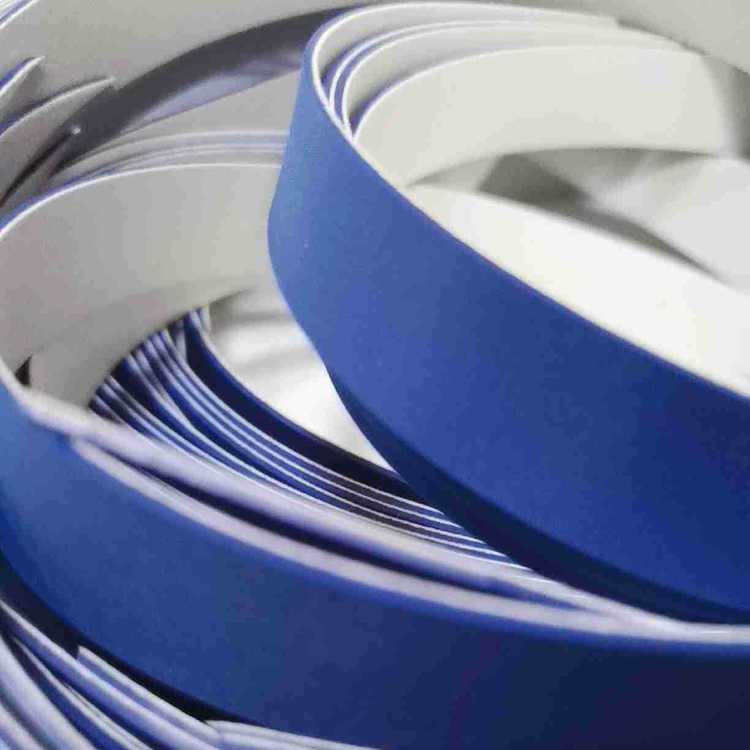 进口 PU蓝色输送传送带 平皮带 工业皮带光伏 厂家现货