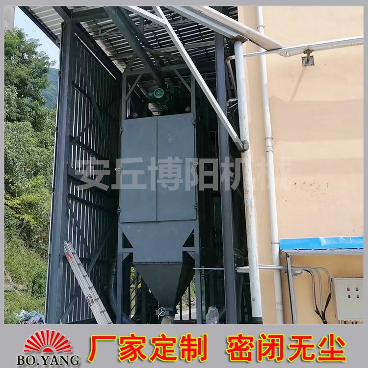 炉渣吨袋破袋机无扬尘 粉料吨包拆包设备 可搭配管链式输送机