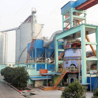 矿渣粉磨设备 30t/h吨高炉渣立磨 矿粉磨粉机 矿渣处理生产线设备