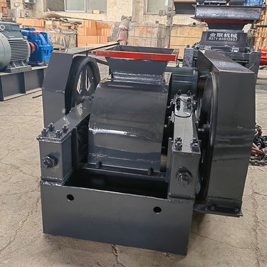 水泥熟料双齿辊破碎机耐磨材质石灰石粉碎机 金联机械