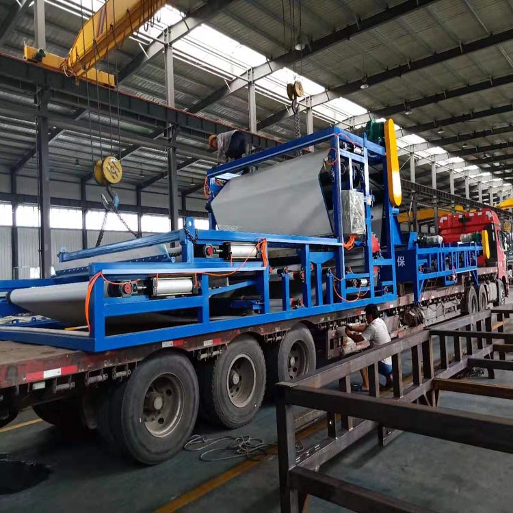 带式压滤机 煤泥脱水机 洗沙泥浆处理设备 污泥处理设备