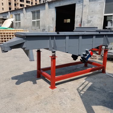 1030-2层直线振动筛 石英砂分级筛 双电机1.5KW 钙粉粉料振动筛选机