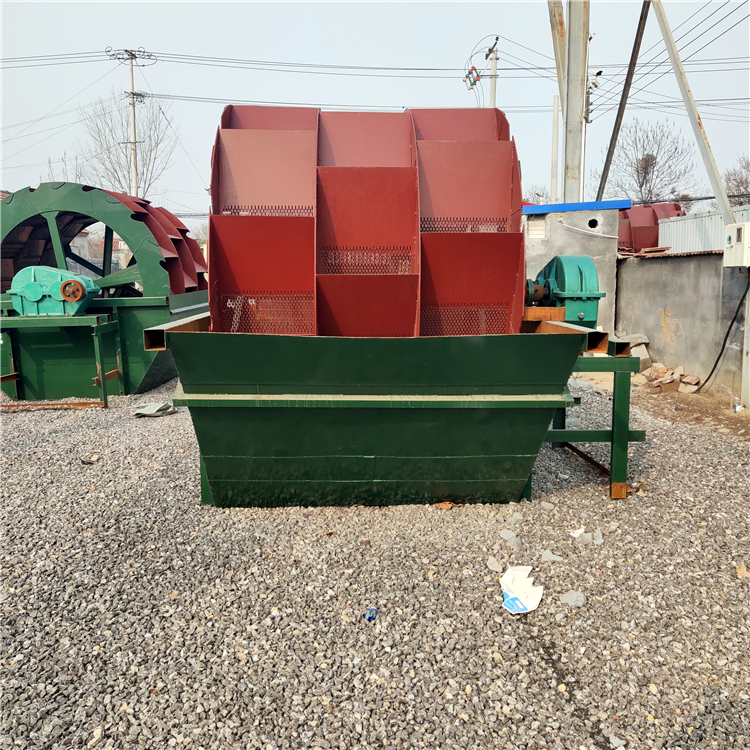 石粉洗砂机 螺旋洗沙设备 挖斗提升机 脱水筛 设备运行稳定 鑫恒制造