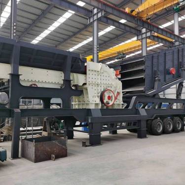 移动式石头破站 组合式建筑垃圾粉机 沥青混凝土破机