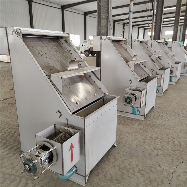 宏德 斜筛式干湿分离机 鸡粪猪粪微滤脱水机 酒糟豆渣挤干机