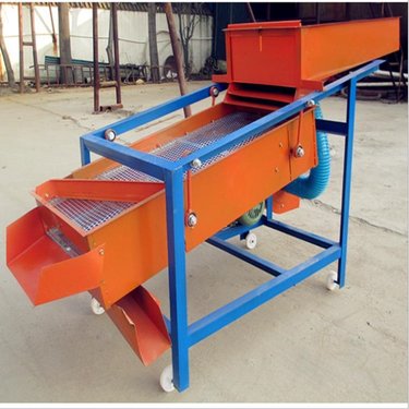 物料筛分直线振动筛 金属粉末塑胶砂石粮食颗粒用加厚不锈钢筛选机