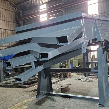 食品级304不锈钢直线振动筛 1500双层方形分级震动筛子