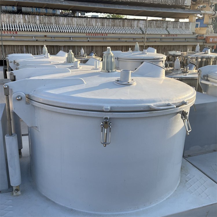 二手衬塑离心机 电加热固液离心设备 沉降分离机